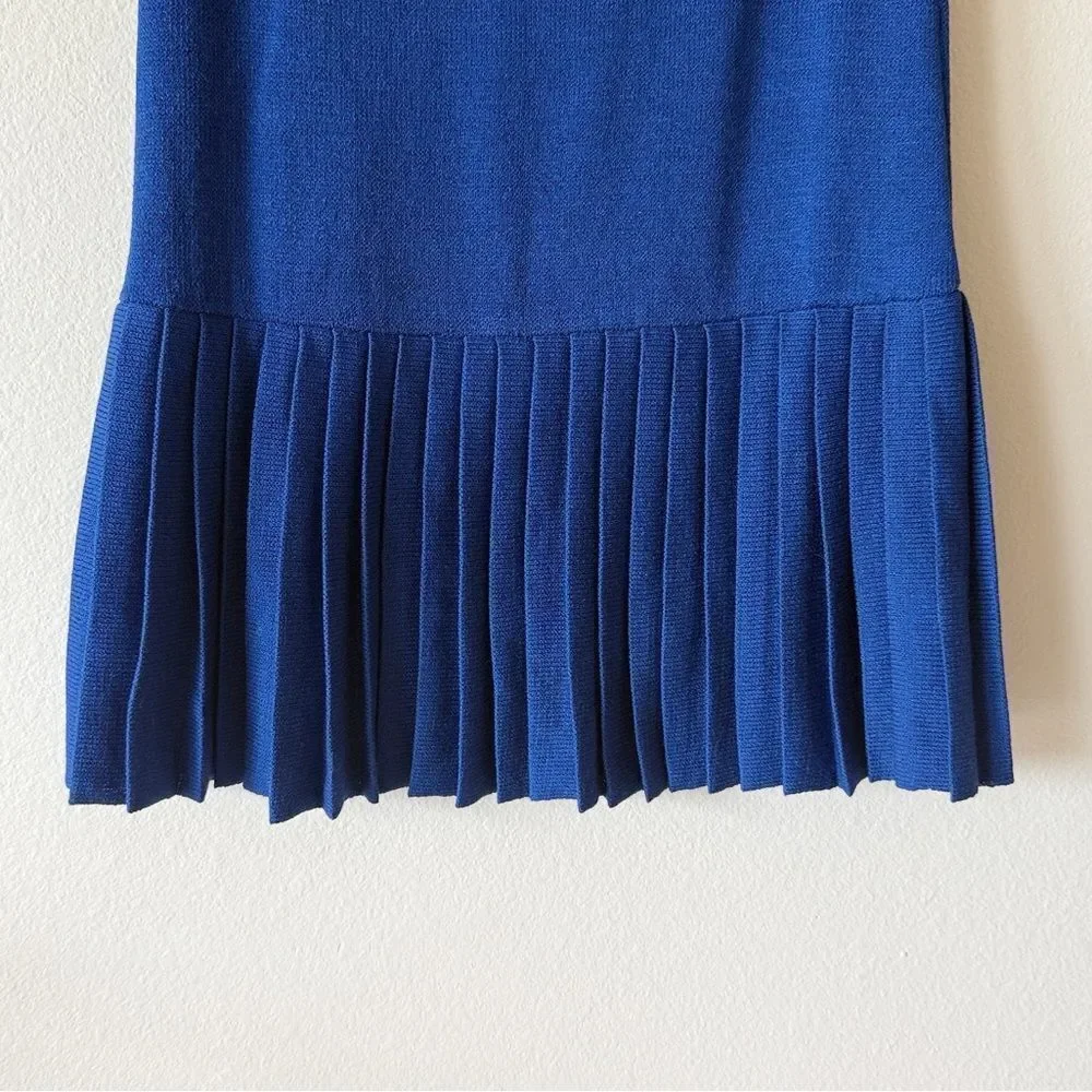 Vintage St. John for Neiman Marcus Santana Knit Pleated Skirt and Jacket Set